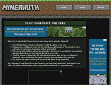 Tablet Screenshot of minerauth.com